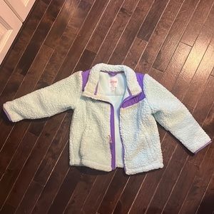 Cat and Jack 3 T Sherpa Fleece Zip Up Jacket